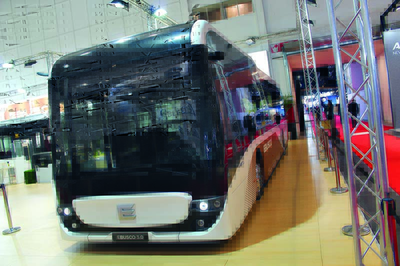 Der leichte Elektrobus Ebusco 3.0 soll eine Reichweite von bis 500 km haben.