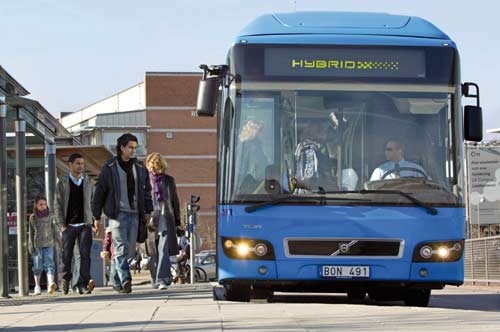 Volvo Hybrid-Stadtbus